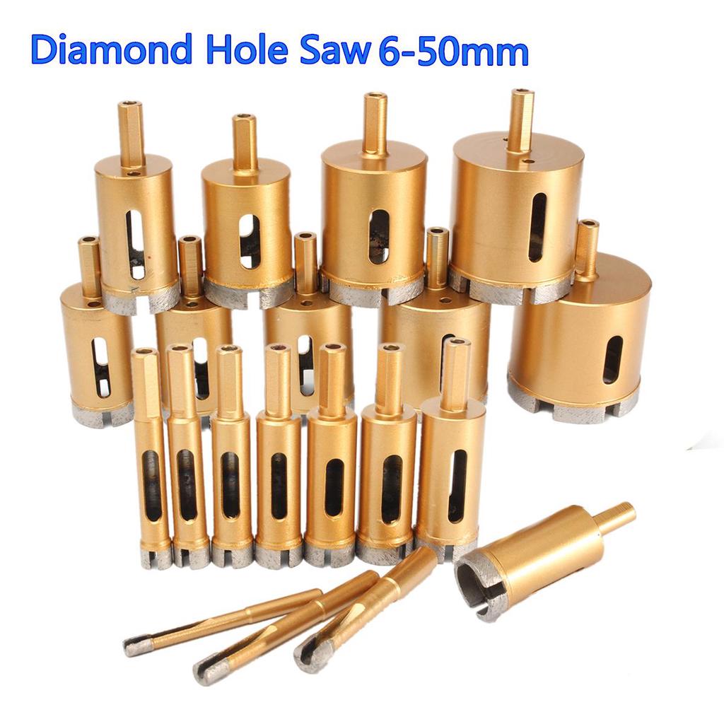 Buy Fasget 28/30/32/35/38/40/45/50/55/60mm Diamond Hole Saw Drill Core