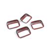 4Pcs Car Air Conditioning Vent Cover Trim Console Dashboard Frame Stickers For Mercedes Benz GLE GLS 2020 Interior Mouldings