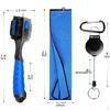 Golf Cleaning Brush Towel Comfortable Golfer Gifts Club Kit Groove Cleaner for
