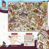 Creative Magic Town Series Miniature Landscape Sticker DIY Large Size 3D Landscape Sticker PET Cartoon Toy Game Stickers