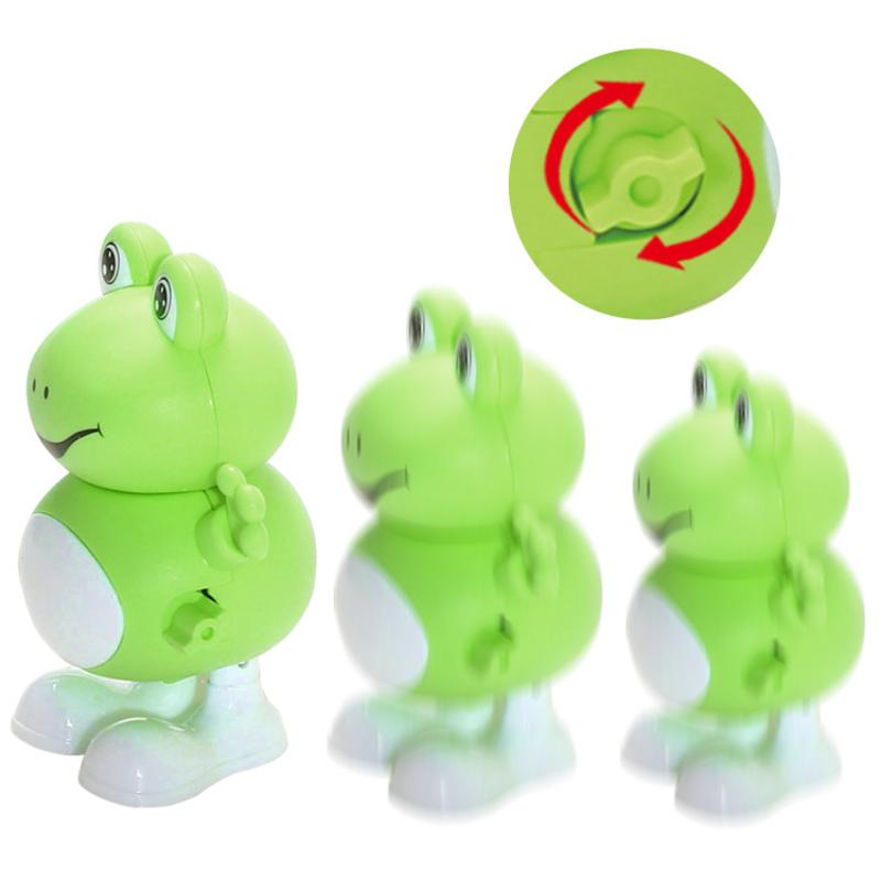 Spielzeug Hüpfender Frosch Simulation Tier Uhrwerk Spielzeug Cartoon Frosch Baby Krabbelspielzeug