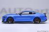 AUTOart 1/18 Scale Ford Mustang Shelby GT500 (Blue/White Stripes) Finished Product 73094