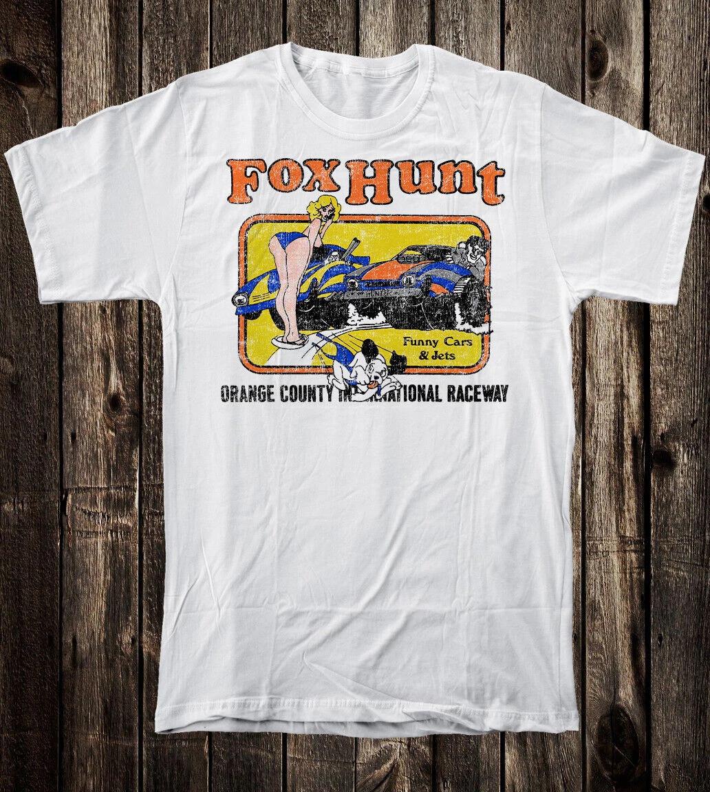 

Hot Rod Tee T Shirt Drag Race Racing Speed Shop Fox Hunt Orange County Raceway 2XL