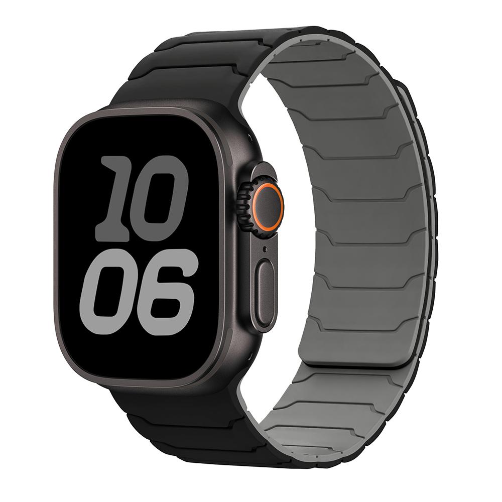 Cinturino Per Apple Watch Band ultra 2 3 49mm 44mm 40mm 41mm 46mm 45mm Magnetico Silicone correas Braccialetto IWatch Serie 11 9 8 SE 10