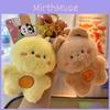 Adorable Plush Smiling Face Animal Keychain For Couples And Friends