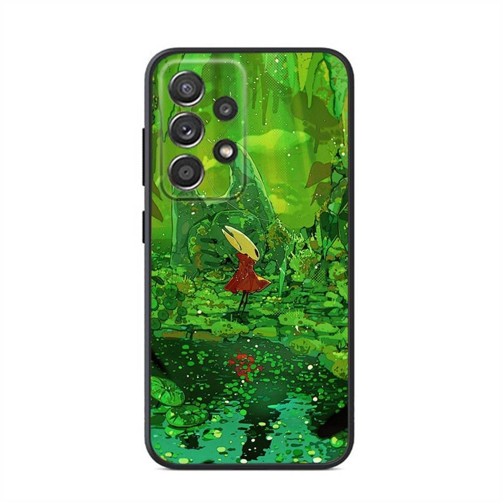 Game The H-Hollow K-Knight Phone Case For Samsung S25,24,23,22,21,20,Ultra,10,10E,Plus Note20 Black Case
