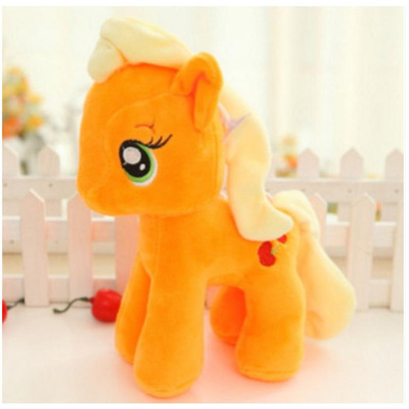 1pcs 25cm Lovely Unicorn Plush Toy Little Pony Pillow Decor Stuff Toy  Birthday Gift for Gir