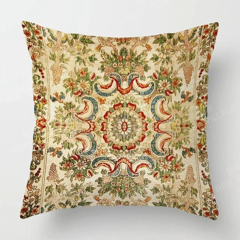 Home Decor Exotic Patterned Decorative Cushion Covers Pattern Cushion Cover Suitable for Sofa Bedroom Car Pillow Cover