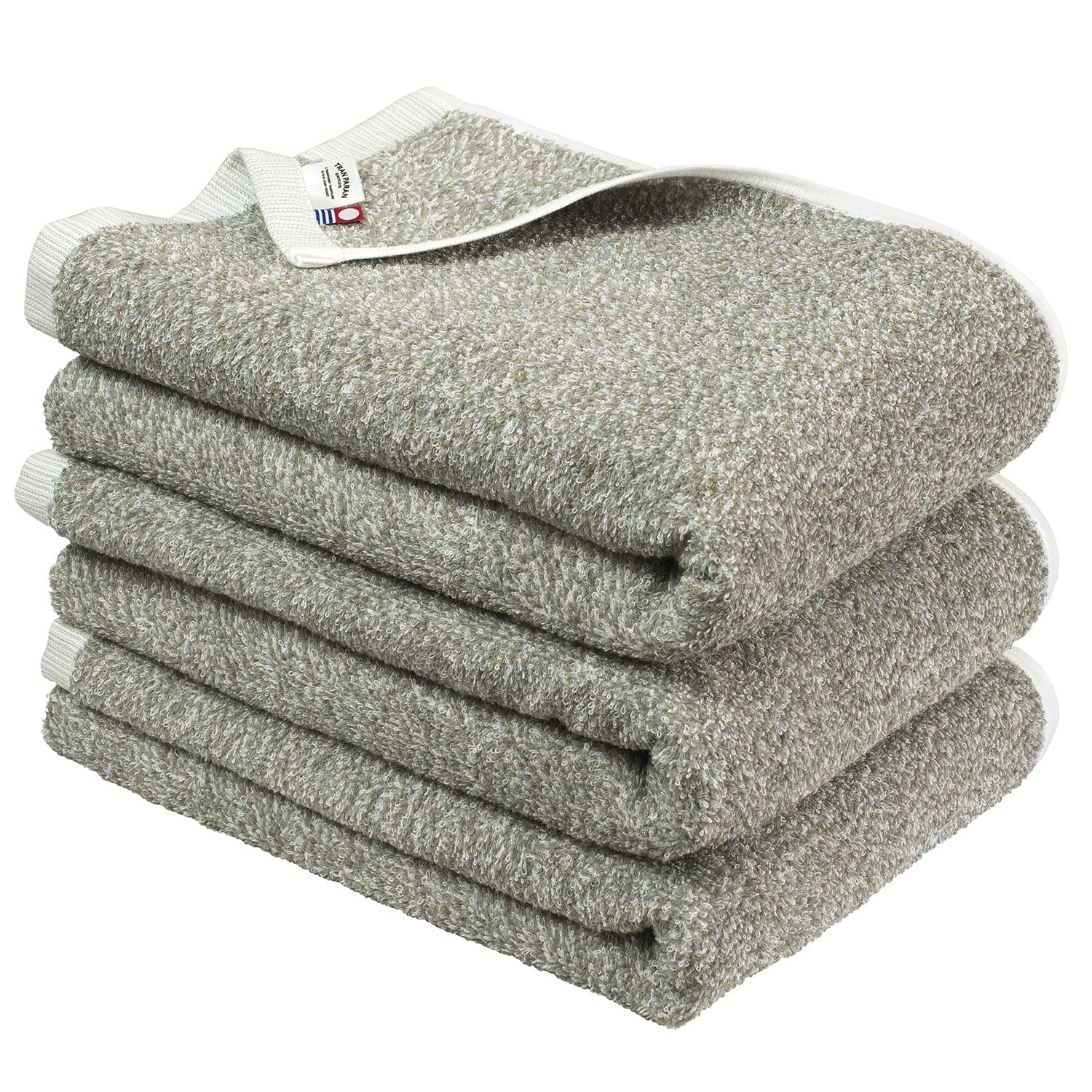 

Прозрачное банное полотенце Имабари, смешанный набор из 64 х 125 хлопковых полотенец Имабари, цвета, 3, см, сертифицированное, впитывающее, 100% (Грейдж)