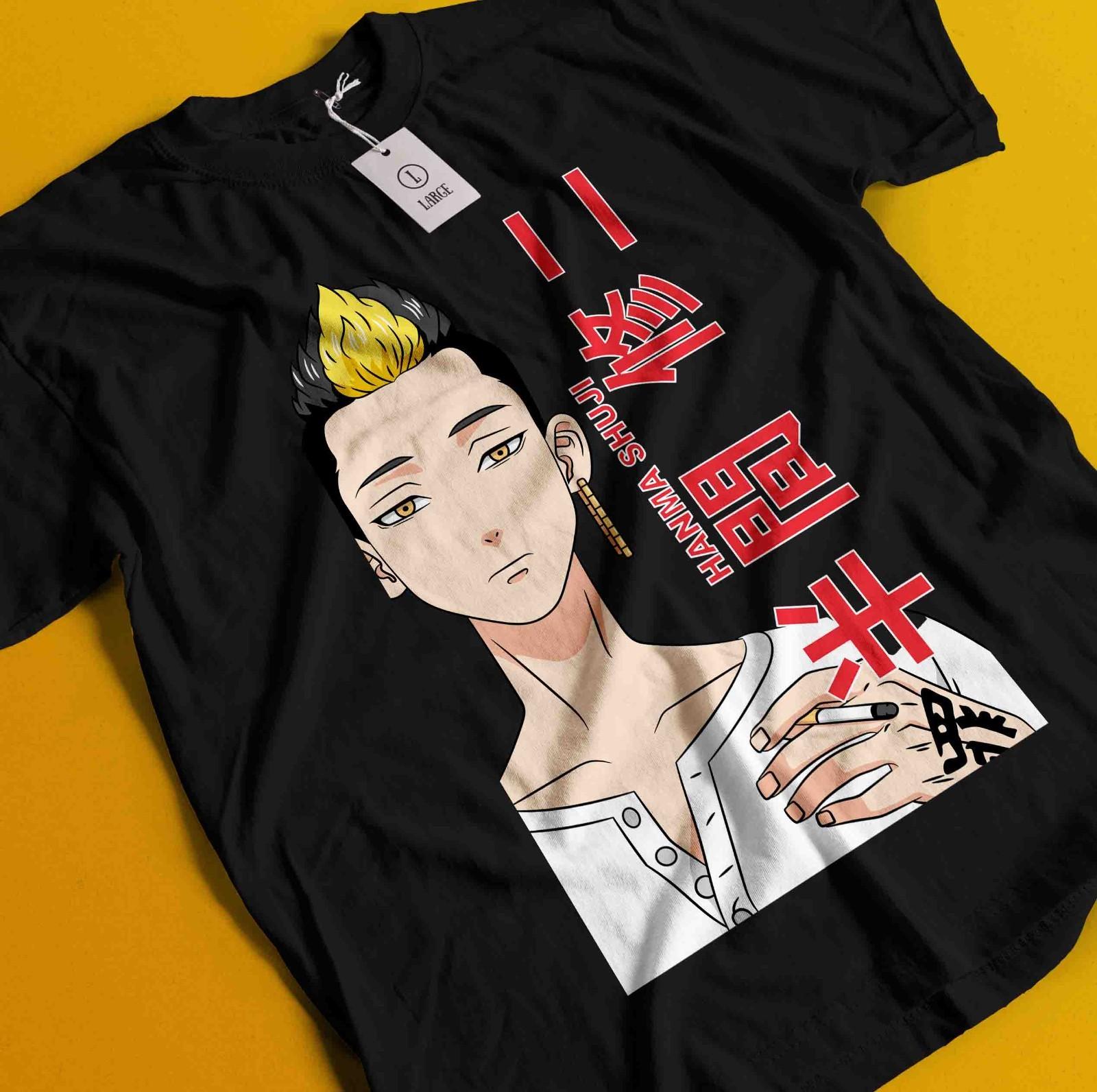 Tokyo Revengers T-Shirt Mens Womens Tees Top Manjiro Sano Shirt Takemichi Hanagaki Tshirt Ken Hakkai 2XL