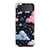 Phone Cover For Samsung Galaxy Z Flip 6 5 4 Case Transparent For Samsung Z Flip 3 Hard PC Foldable Shell Cute Cloud Capas Bags