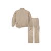Nike X Off-White Asymetrický lem Vodotesná funkčná športová súprava FW22 Pánska športová súprava Khaki DN1705-247