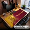 Large Mouse Pad Galatasaray FC Print Custom Name Text Desk Mat for Office Gaming