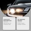 Headlight Restoration Kit - Daily Restoration, Cleaning, Stain Removal, Brightening, and Care Agent for Car Headlights
