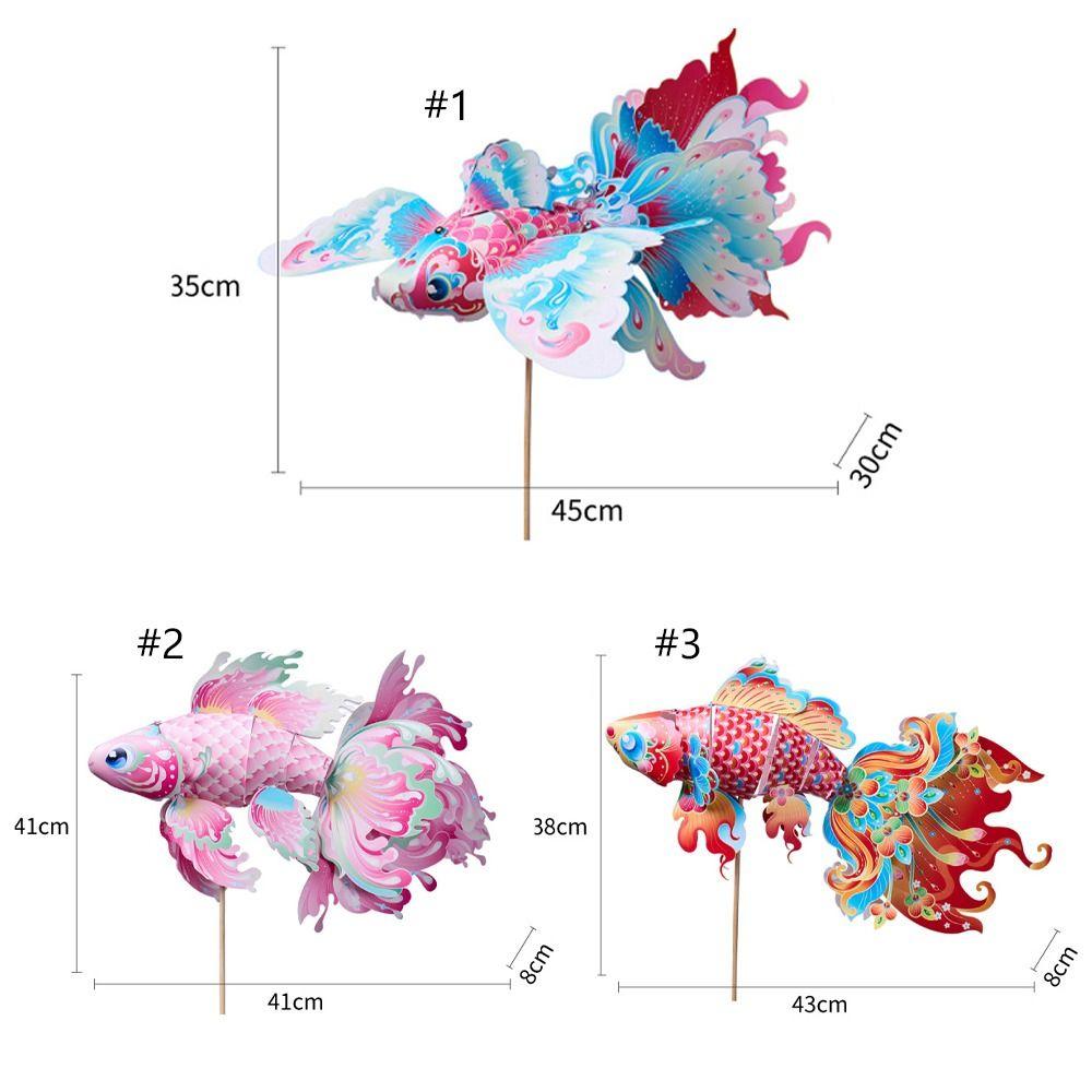 Chinese Style New Year Fish Lantern Traditional Celebration Lantern Home New Year Decoration