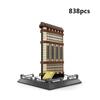 City Architecture Model Building Blocks Studio Temple Taj Mahal Big Ben Eiffel Tower London New York Germany Construction Toys