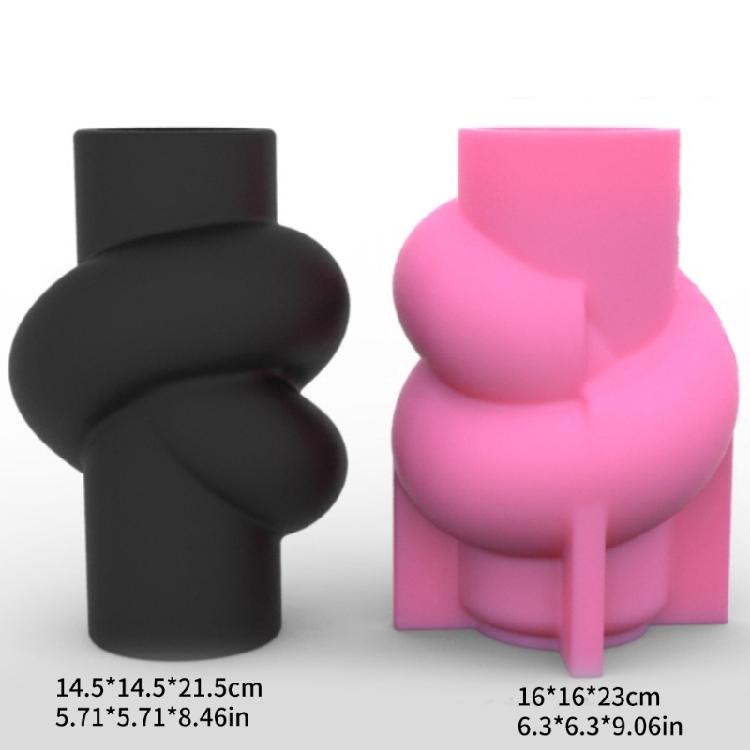 Vase Resin Mold Makeup Brush Holder Flower Arrangement Vase Ornament Molds