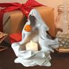 Pumpkin ghost candle candle holder Halloween decoration ornaments decorative candle holder desktop home decoration