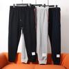 Trendy Brand Side-Striped Color Webbing Jogger Sweatpants for Men and Women, Couple Style, Plus-Size Sports Casual Pants