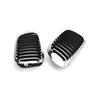 Chrome Silver Color Front Bumper Kidney Grill For BMW 3 Series 1999-2002 E46 M3 323 i/é 325Ci 328 i/é/Ci 330Ci 2 Door Grilles