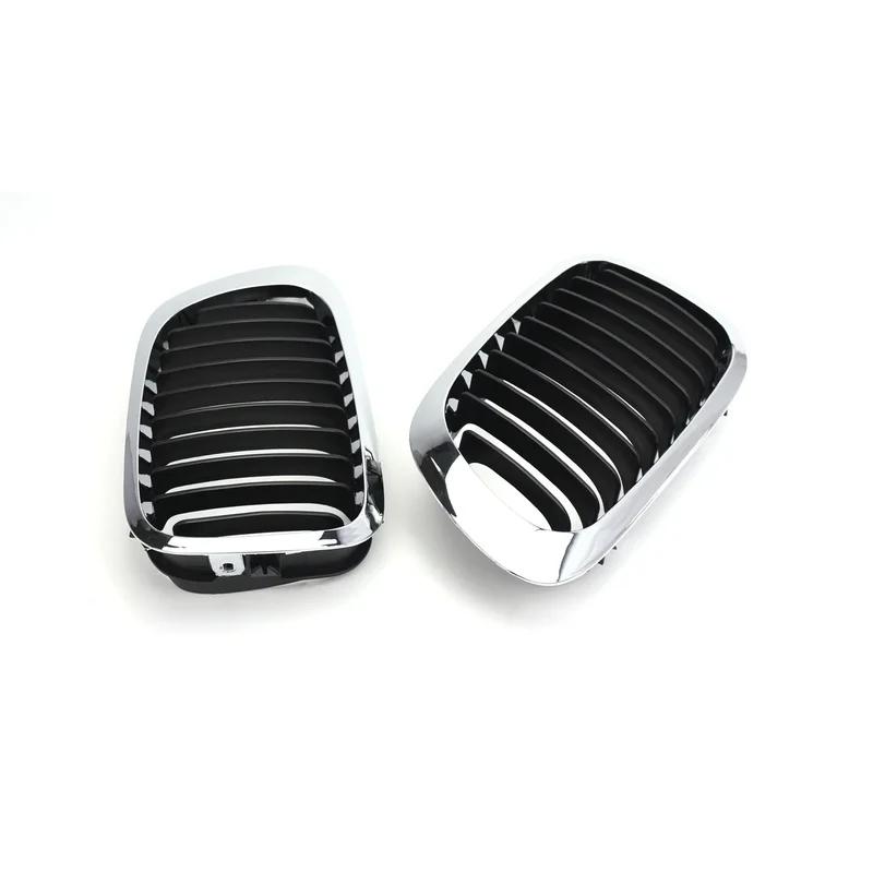 Chrome Silver Color Front Bumper Kidney Grill For BMW 3 Series 1999-2002 E46 M3 323 i/é 325Ci 328 i/é/Ci 330Ci 2 Door Grilles
