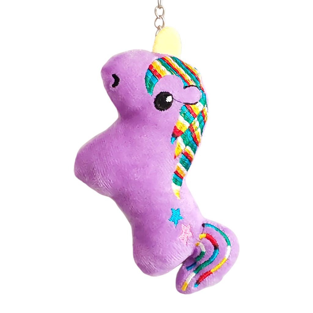 Plush Keychain Unicorn With Pp Cotton Filling For Kids And Decoration Collectors