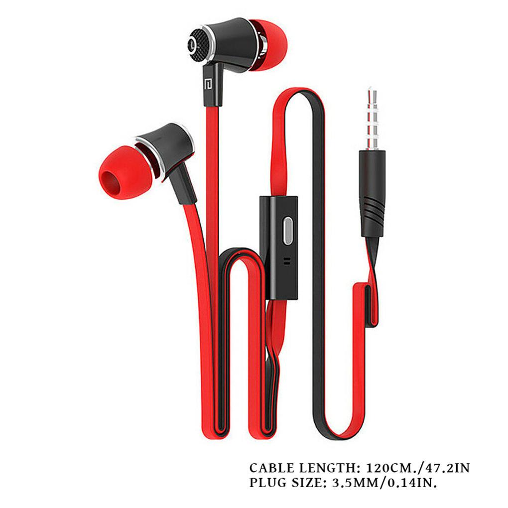 3\.5mm Sport Wired In\-ear Earphone Portable Gaming Headset Bass Stereo Earphones with Noise Reduction Microphone for Music MP3