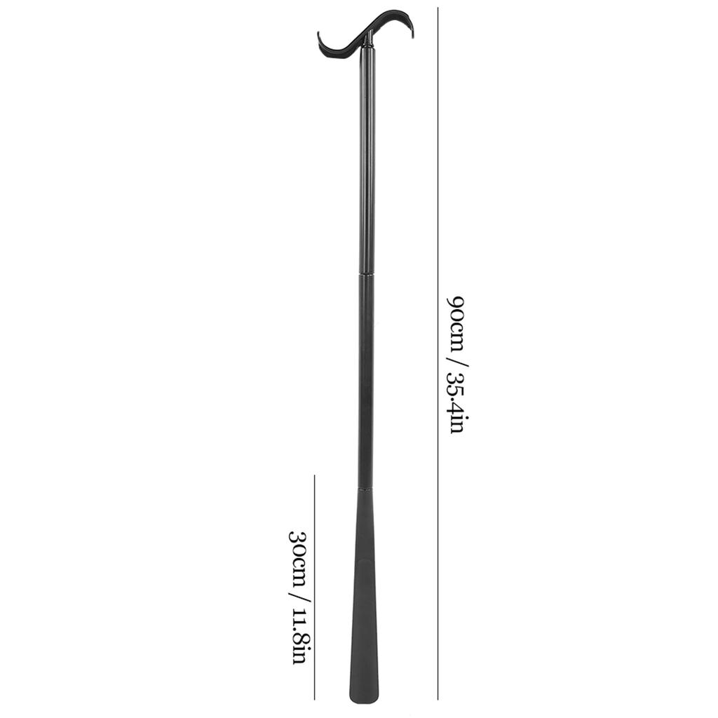 Detachable Long Dressing Stick Portable Shoes Socks Dressing Aids with Shoe Horn