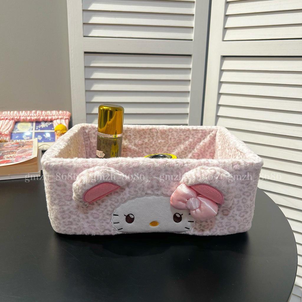 My Melody Doll Kuromi Cinnamoroll Organizing Storage Baskets Desktop Storage Container Storage Box Girl Gifts