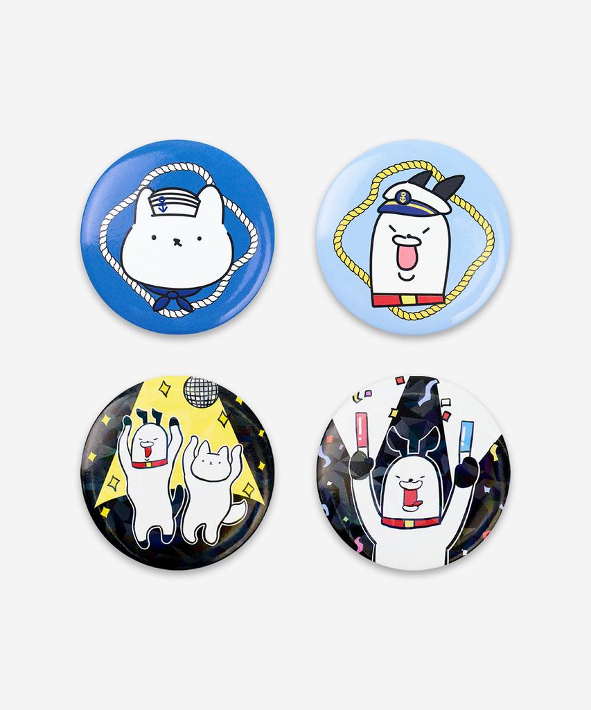 Jindol Pin Button Set (4Ea)