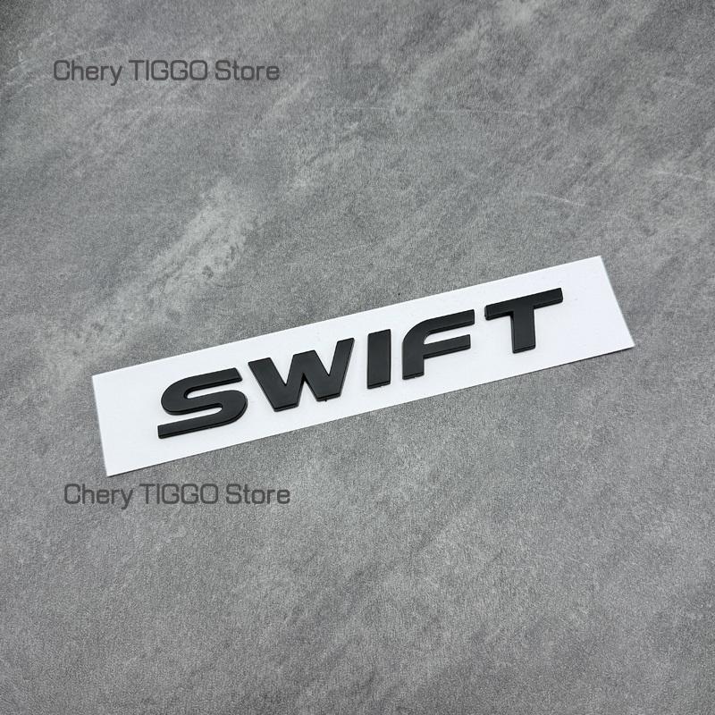 ABS 3D Trunk Badge Sticker For SWIFT ALTO S CROSS VITARA ALIVIO SX4 Emblem Letters Car Trunk Badge Accessories