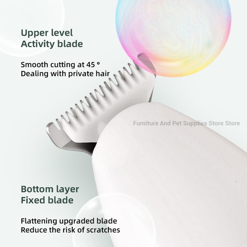 New Dog Cat Rabbit Pet Foot/Face/Hip/Ear/Claw Trimmer Dog Electric Beauty Shaver Cat Claw Hair Low Noise Electric Push Clipper