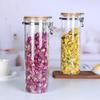 KKC Airtight Glass Pasta Container - Pasta Storage Container, Canister Glass Airtight Storage Jar, for Grains, Flour, Rice, Food Storage, Protein, etc