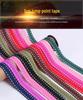10mm DIY Double Row Ribbed Polyester Ribbon for Hair Accessories and Bows