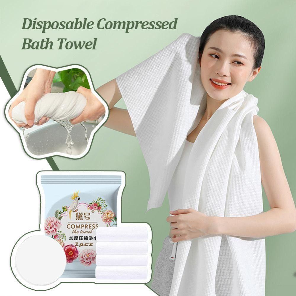 Washable Compressed Bath Towel Thickened And Large Face Towel Gifts Portable Bath Towels  Travel