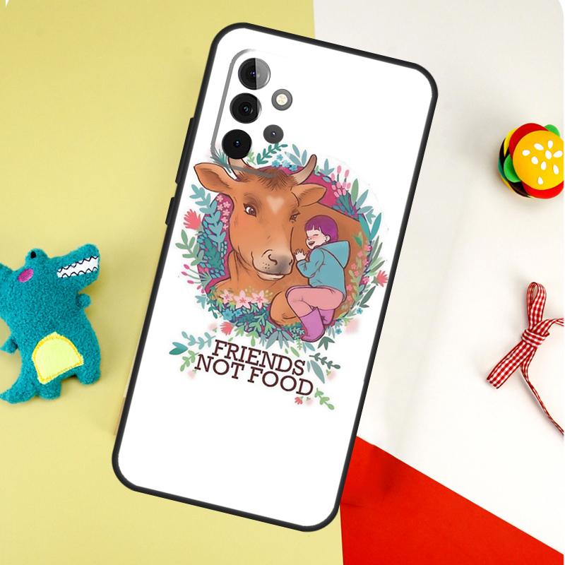 Veganism Vegan Quote Phrase For Samsung Galaxy A05 A06 A16 A54 A34 A14 A55 A35 A15 A53 A33 A13 A22 A32 A52 Phone Case