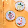 Mosaic Coaster DIY Kit: Fruit Series for Parent-Child Art Projects