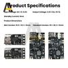 UPS Power Module with 3.3V/5V Output Lithium Battery Charging Circuit Board for STM32 ESP32 Devices