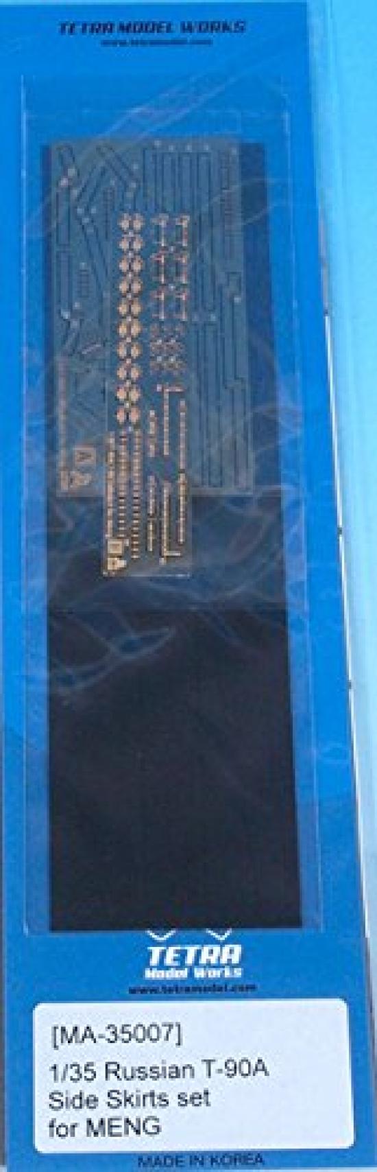 

Tetra Model Works Русский танк Боковая решетка Набор 1/35 Т-90А