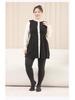 Plus Size Women's High Waist Tummy Control Cotton Leggings with Hip Lift - Extra Large Slimming Pantyhose for Spring and Autumn