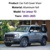 For Jetour T2 Accessories 2023 2024 2025 2026 Car Windows Sunshades Anti-UV Windshield Side Sun Visors Coverage Auto Accessories
