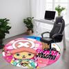 1pc Chopper, One Piece Chair Carpet for Office Non-Slip, Soft & Comfortable, Carpet for Office, Gaming, Lightweight Round Floor Mat