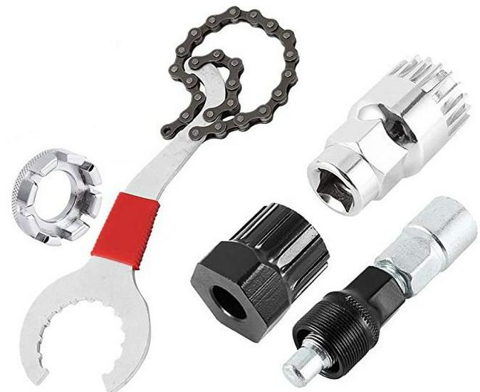 Bicycle Crankset Puller and Bottom Bracket Remover Tool.