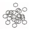 200pcs/lot Stainless Steel Open Jump Rings Bracelet Necklace Earring Pendant Connectors for Jewelry Making Components Crafts DIY