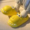 2025 New Baotou Dinosaur Cotton Slippers Warm and Waterproof Home Outdoor Cotton Mop