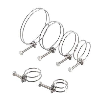 Stainless Steel Double Wire Hose Clamp