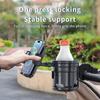 3 In 1 Universal Baby Stroller Cup Holder with Phone Stand 2 Drink Holder Cup for Pram, Bike, Motorcycle, Wheelchair