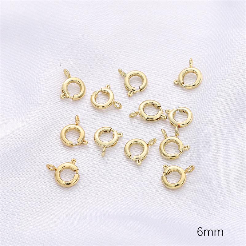14k Gold-Filled Karabinerverschluss Verlängerungskette für DIY Schmuck