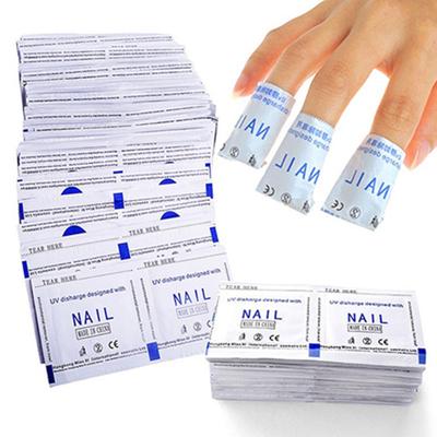 50/100Pcs Gel Polish Remover Pads Foil Nail Art Cleaner DIY Manicure Accessories
