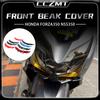 Para HONDA FORZA 350 Forza350 NSS350 El Pico Lip Frontal Ala Fija Spoiler de Labio Inferior Adorno Winglet Cubierta Inferior Accesorios